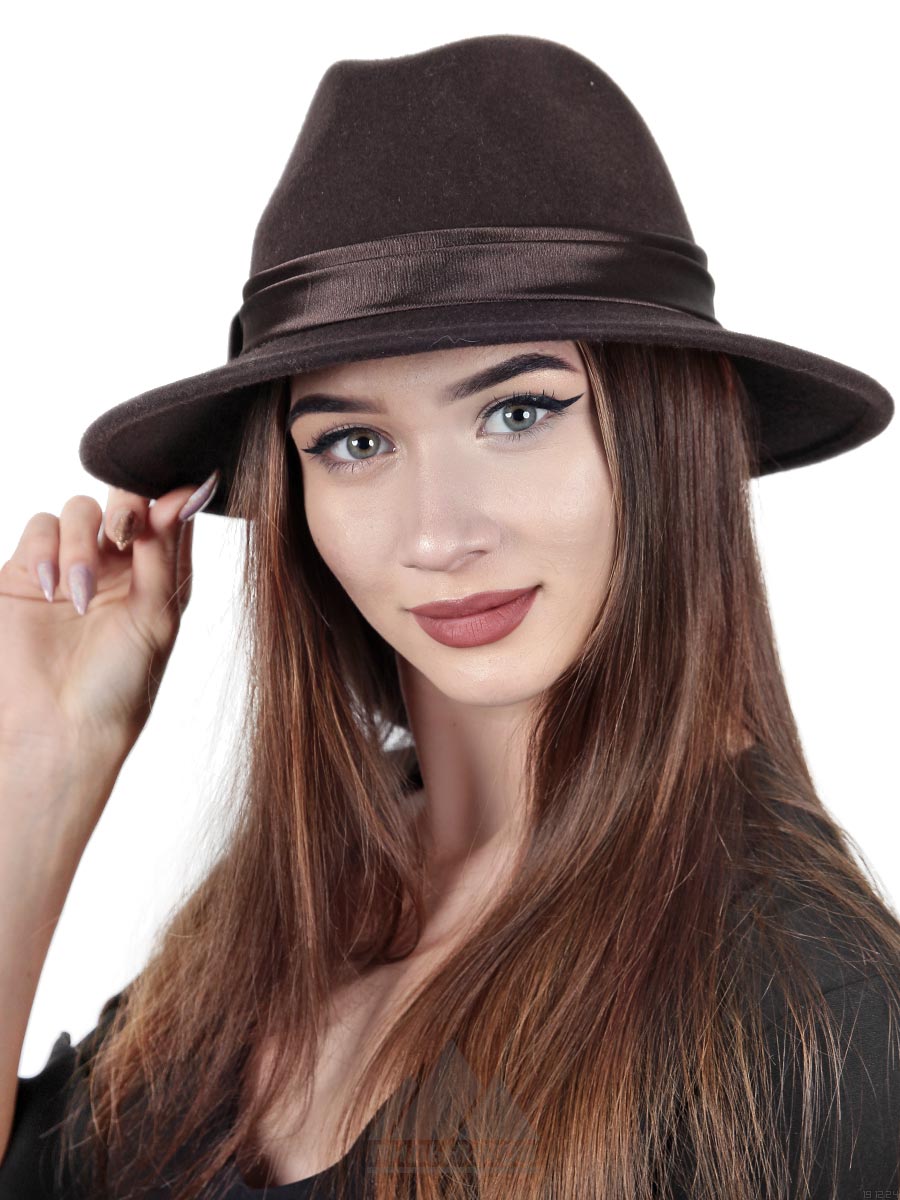 Шляпа Федора женская