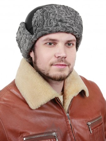 Шапка-пилот Каракуль Шапка-пилот Каракуль