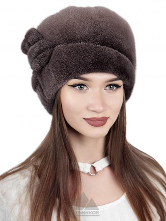 Норковая-шапка Скарлет Норковая-шапка Скарлет