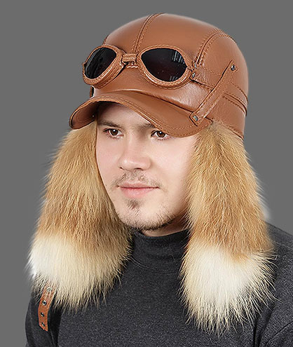 Бейсболки из лисы