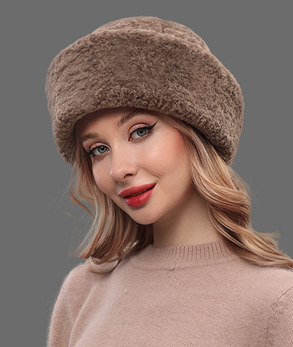 Шапки из эко-меха