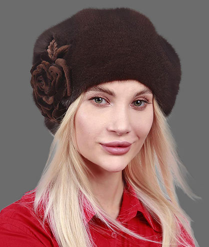 Норковые береты